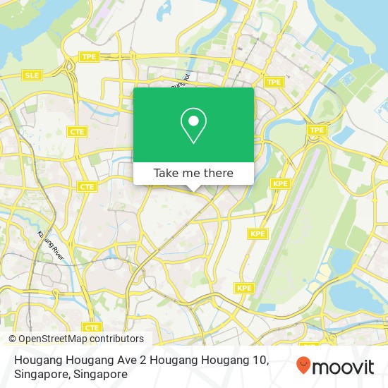 Hougang Hougang Ave 2 Hougang Hougang 10, Singapore map
