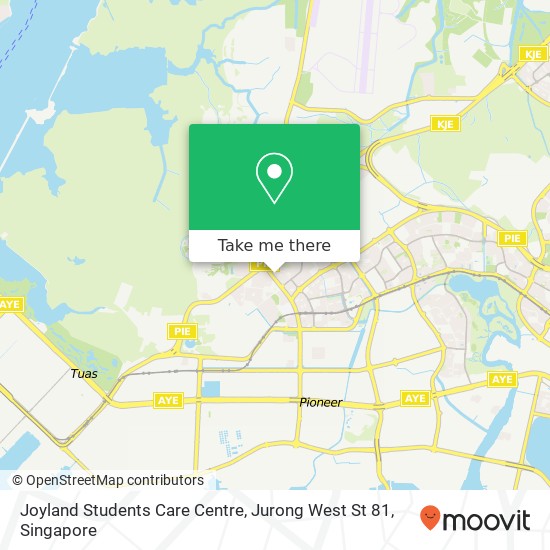Joyland Students Care Centre, Jurong West St 81 map