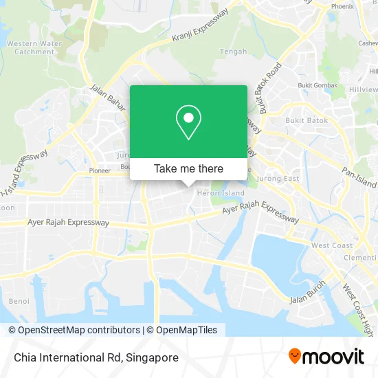 Chia International Rd map