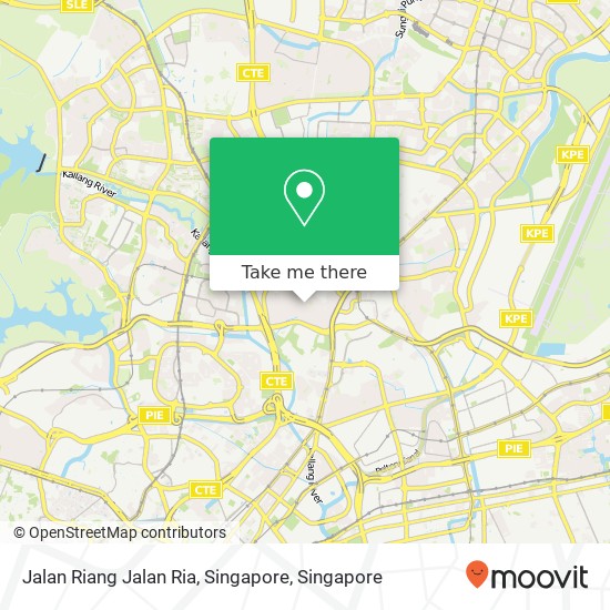 Jalan Riang Jalan Ria, Singapore map