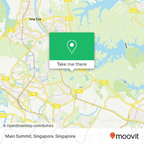 Main Summit, Singapore地图
