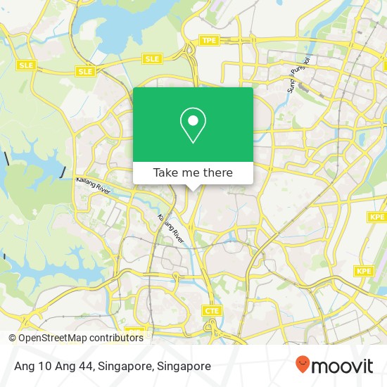 Ang 10 Ang 44, Singapore map