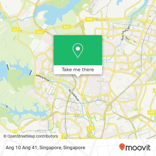 Ang 10 Ang 41, Singapore map