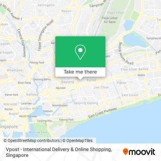 Vpost - International Delivery & Online Shopping map