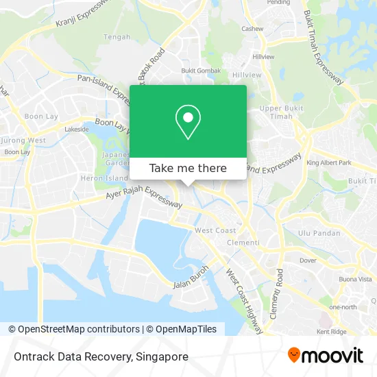 Ontrack Data Recovery地图