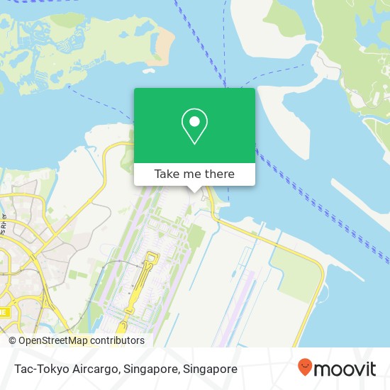 Tac-Tokyo Aircargo, Singapore map