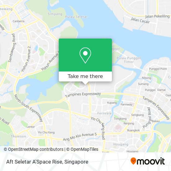 Aft Seletar A'Space Rise地图