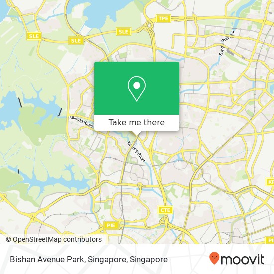 Bishan Avenue Park, Singapore map