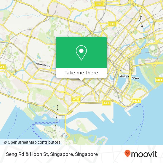 Seng Rd & Hoon St, Singapore地图