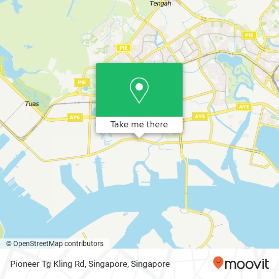 Pioneer Tg Kling Rd, Singapore地图