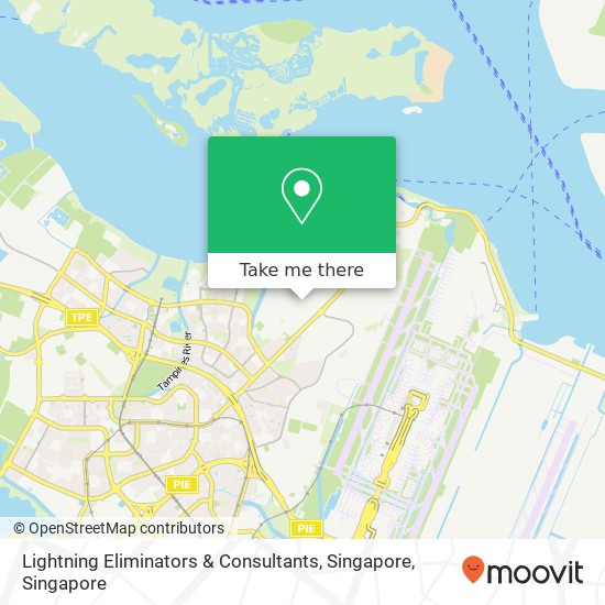 Lightning Eliminators & Consultants, Singapore map