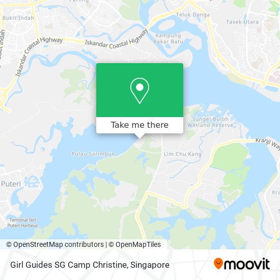 Girl Guides SG Camp Christine地图