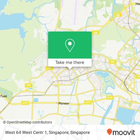 West 64 West Centr 1, Singapore map