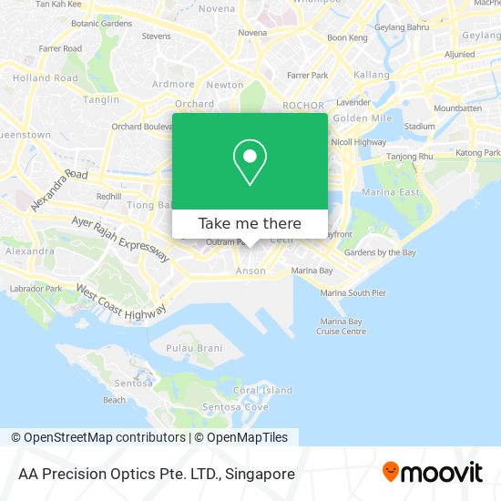 AA Precision Optics Pte. LTD. map