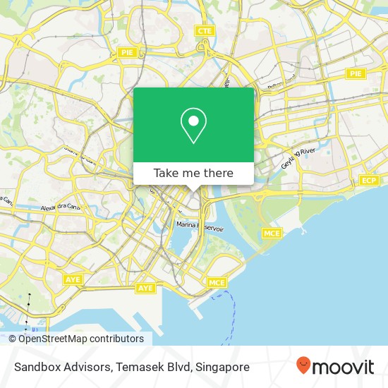 Sandbox Advisors, Temasek Blvd地图