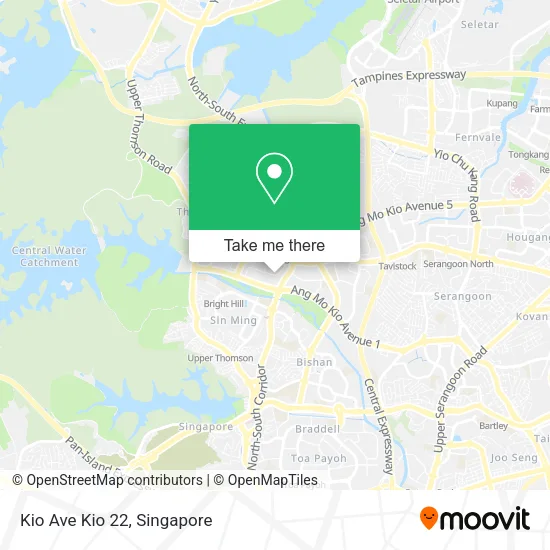 Kio Ave Kio 22 map