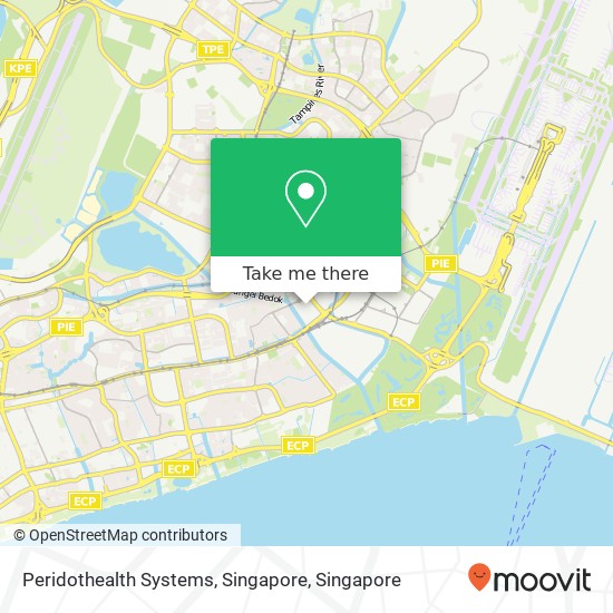 Peridothealth Systems, Singapore map