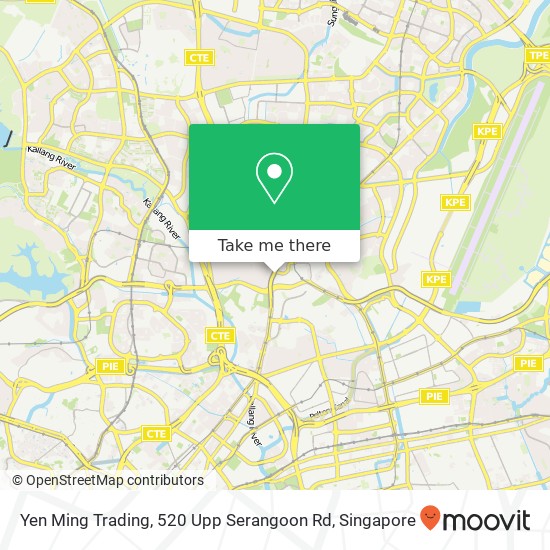 Yen Ming Trading, 520 Upp Serangoon Rd map