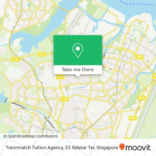 Tutormatch Tuition Agency, 33 Seletar Ter map