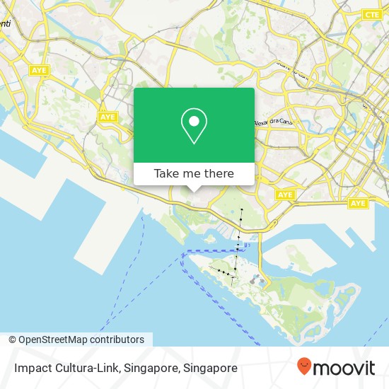 Impact Cultura-Link, Singapore map