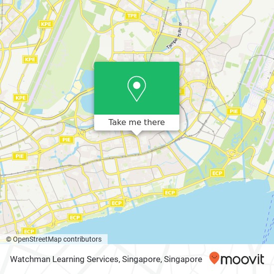 Watchman Learning Services, Singapore map