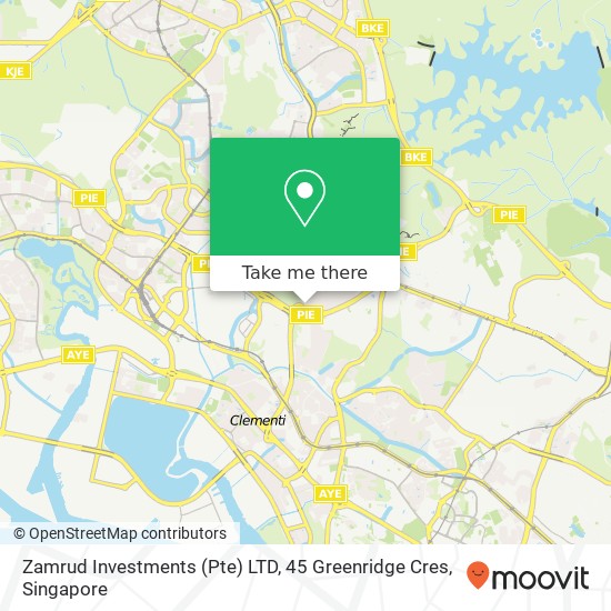 Zamrud Investments (Pte) LTD, 45 Greenridge Cres map