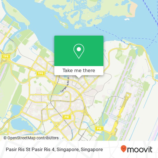 Pasir Ris St Pasir Ris 4, Singapore地图