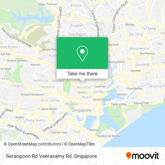 Serangoon Rd Veerasamy Rd地图