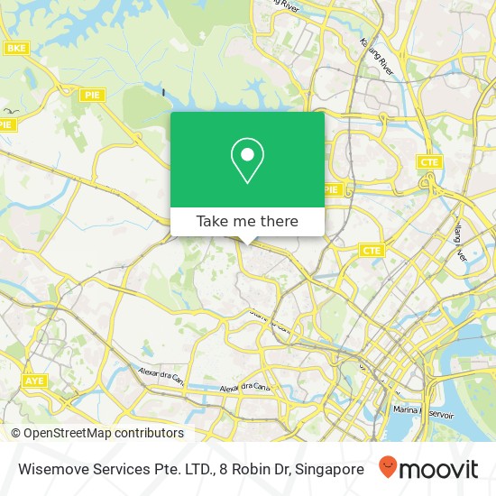 Wisemove Services Pte. LTD., 8 Robin Dr map