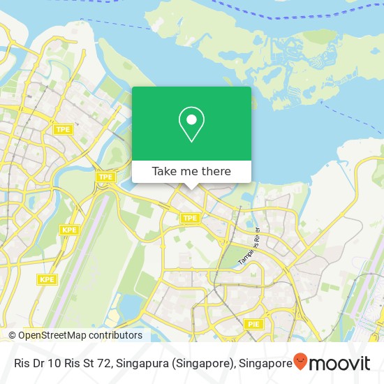 Ris Dr 10 Ris St 72, Singapura (Singapore)地图