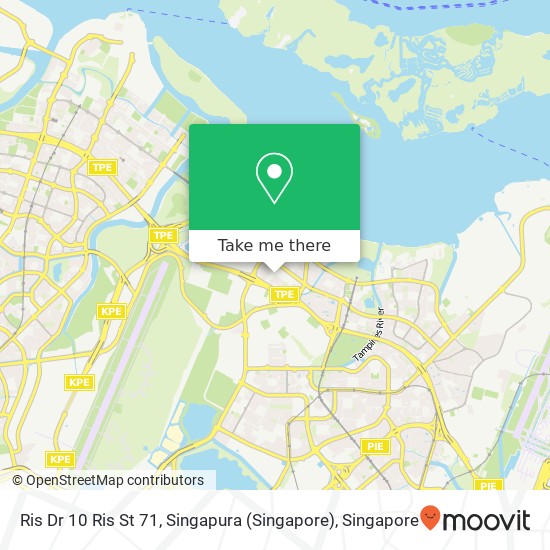 Ris Dr 10 Ris St 71, Singapura (Singapore)地图