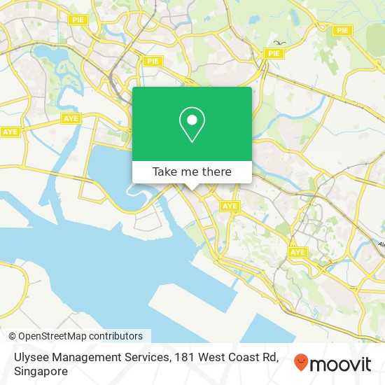 Ulysee Management Services, 181 West Coast Rd map