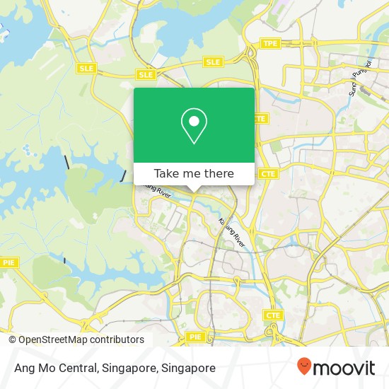 Ang Mo Central, Singapore map