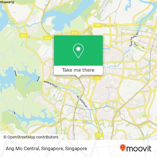 Ang Mo Central, Singapore map