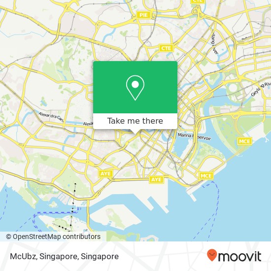 McUbz, Singapore map