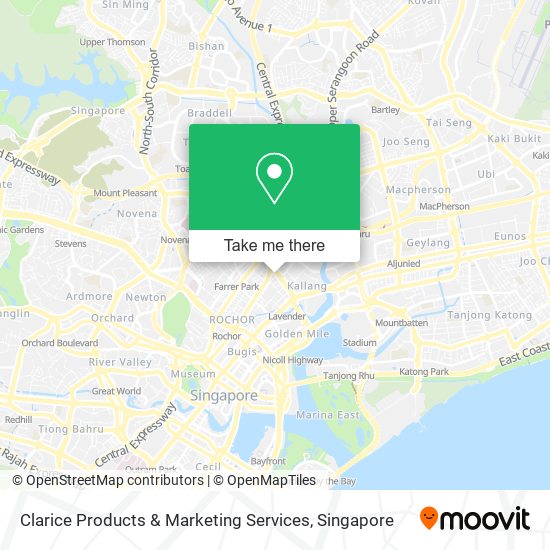 Clarice Products & Marketing Services map