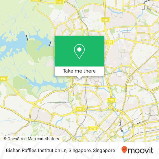 Bishan Raffles Institution Ln, Singapore地图