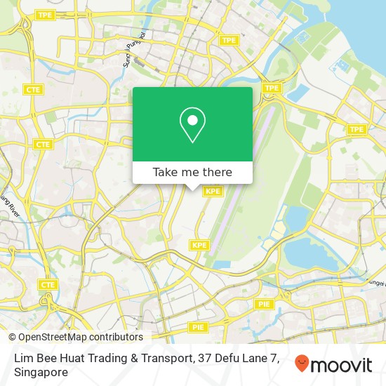 Lim Bee Huat Trading & Transport, 37 Defu Lane 7 map