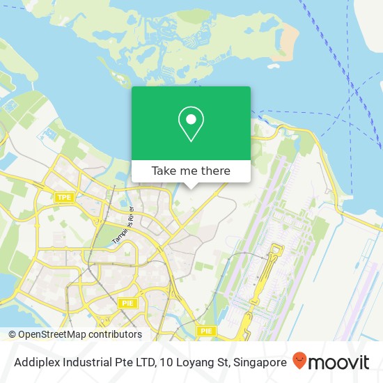 Addiplex Industrial Pte LTD, 10 Loyang St地图