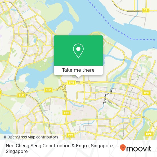 Neo Cheng Seng Construction & Engrg, Singapore map