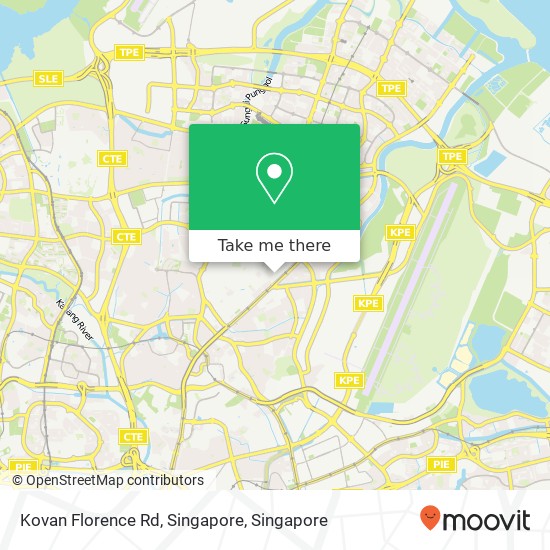 Kovan Florence Rd, Singapore地图