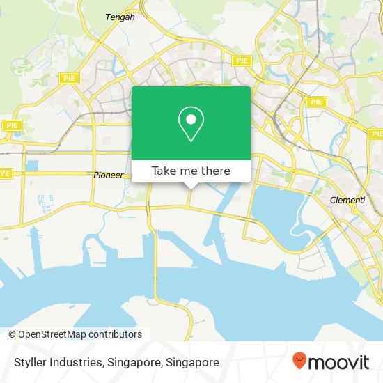 Styller Industries, Singapore map