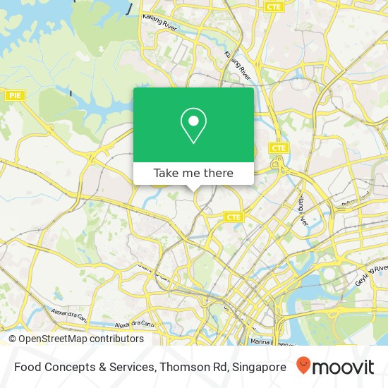 Food Concepts & Services, Thomson Rd地图