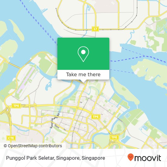 Punggol Park Seletar, Singapore地图