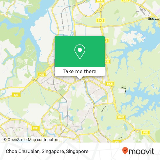 Choa Chu Jalan, Singapore地图