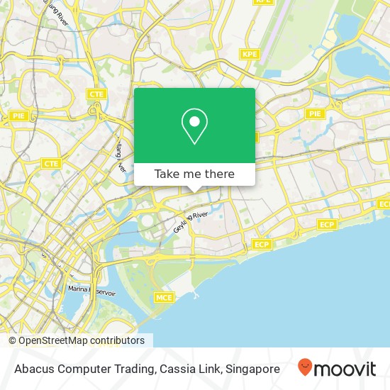 Abacus Computer Trading, Cassia Link map