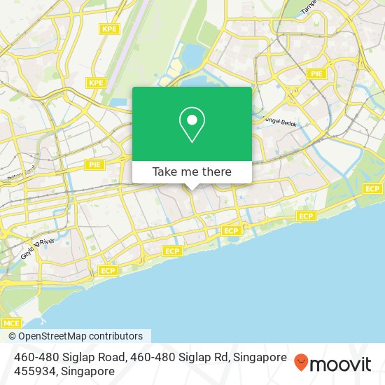 460-480 Siglap Road, 460-480 Siglap Rd, Singapore 455934地图