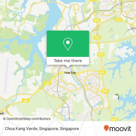 Choa Kang Verde, Singapore map