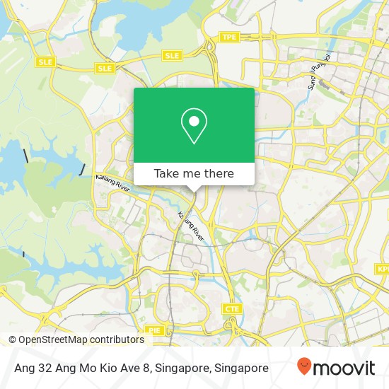 Ang 32 Ang Mo Kio Ave 8, Singapore map