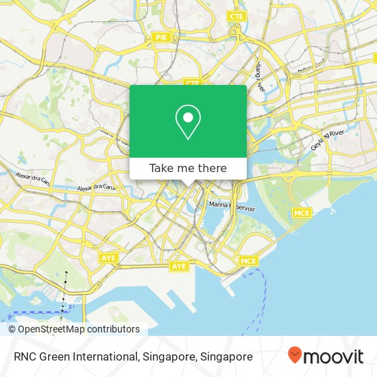 RNC Green International, Singapore map